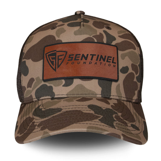 Operator Camo Patch Hat, Camo/Brown