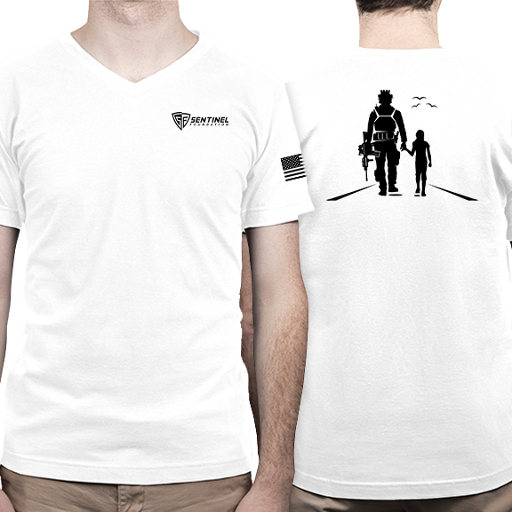 Guardians in Step V-Neck