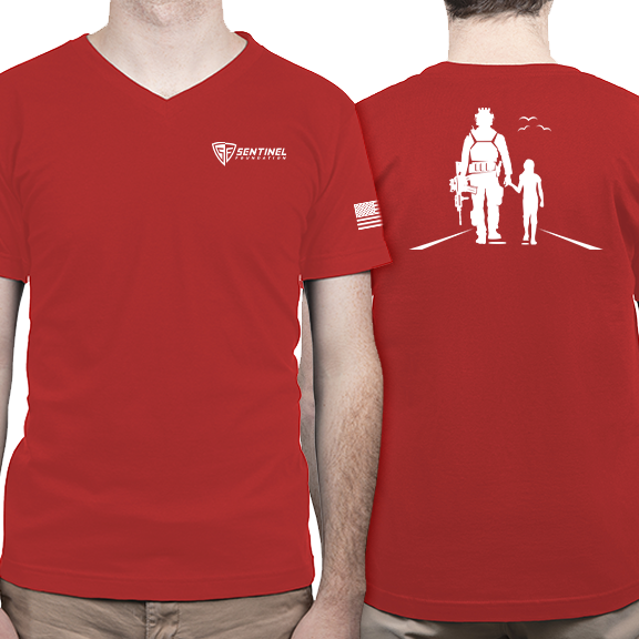 Guardians in Step V-Neck