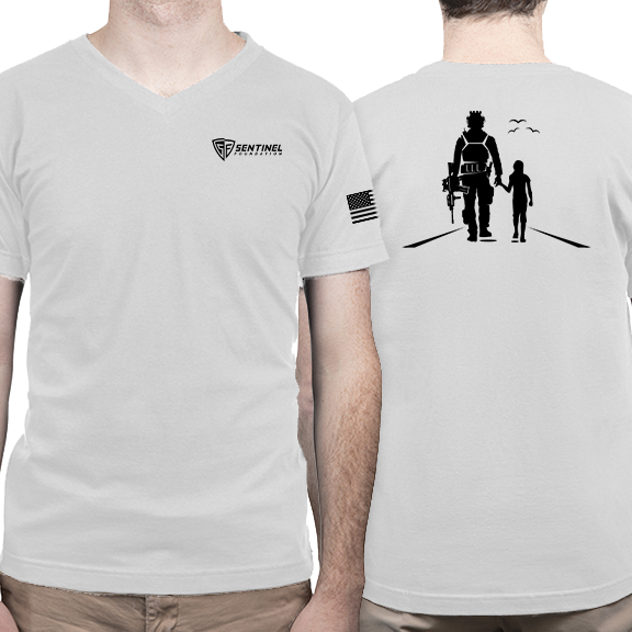 Guardians in Step V-Neck