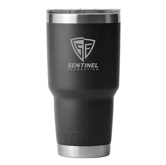Sentinel Shield YETI® Rambler – 30 oz, Black
