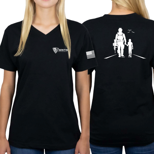 Guardians in Step V-Neck