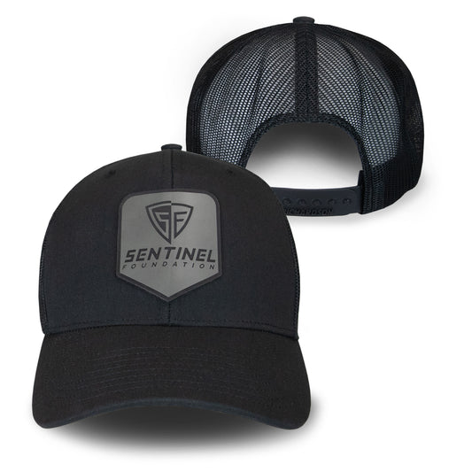 Stealth Patch Hat, Black/Black